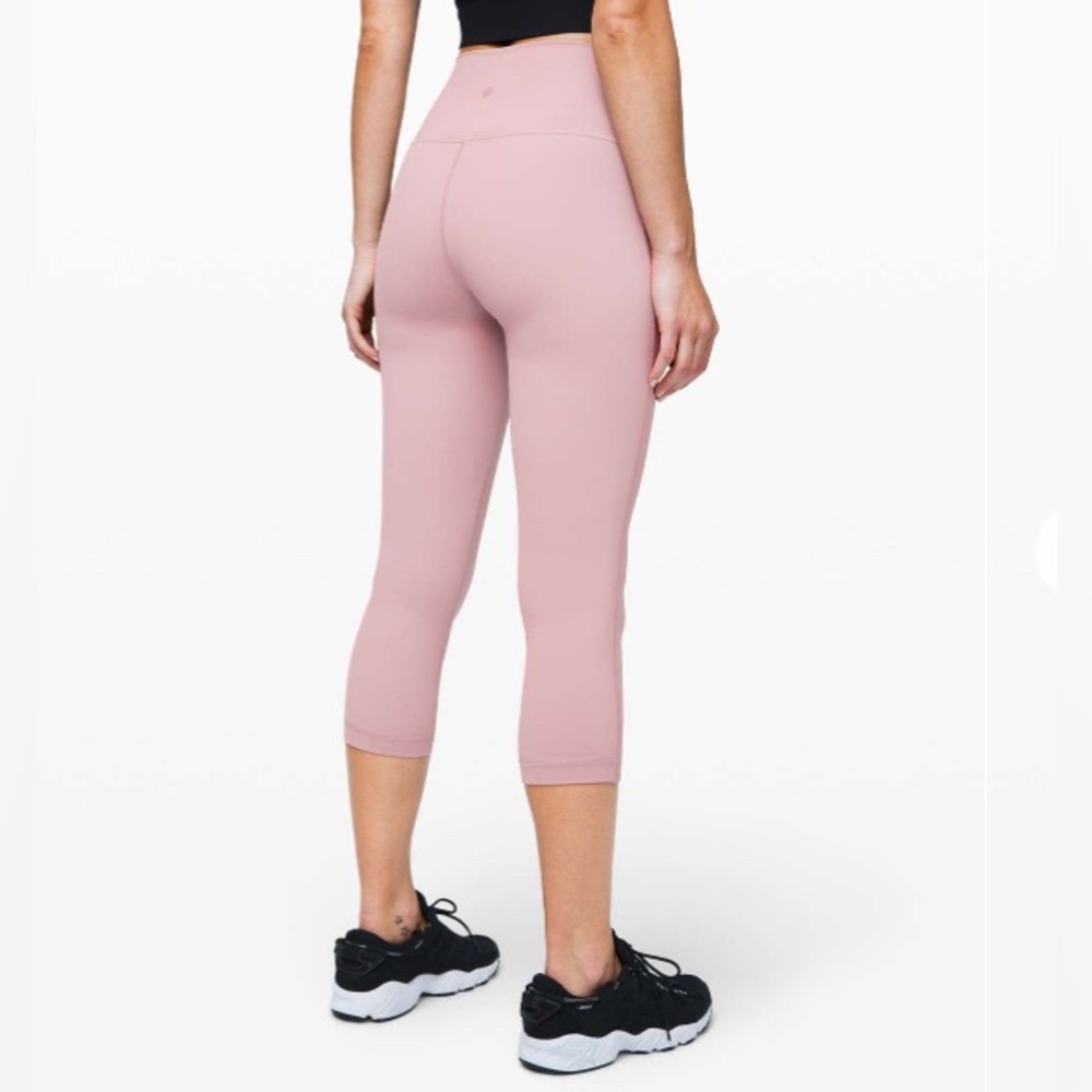 Lululemon Wunder Under High Rise Crop Tights